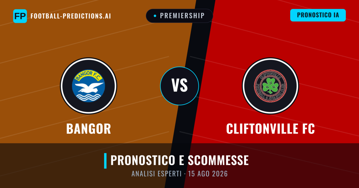 Bangor vs Cliftonville FC — pronostico e anteprima del match