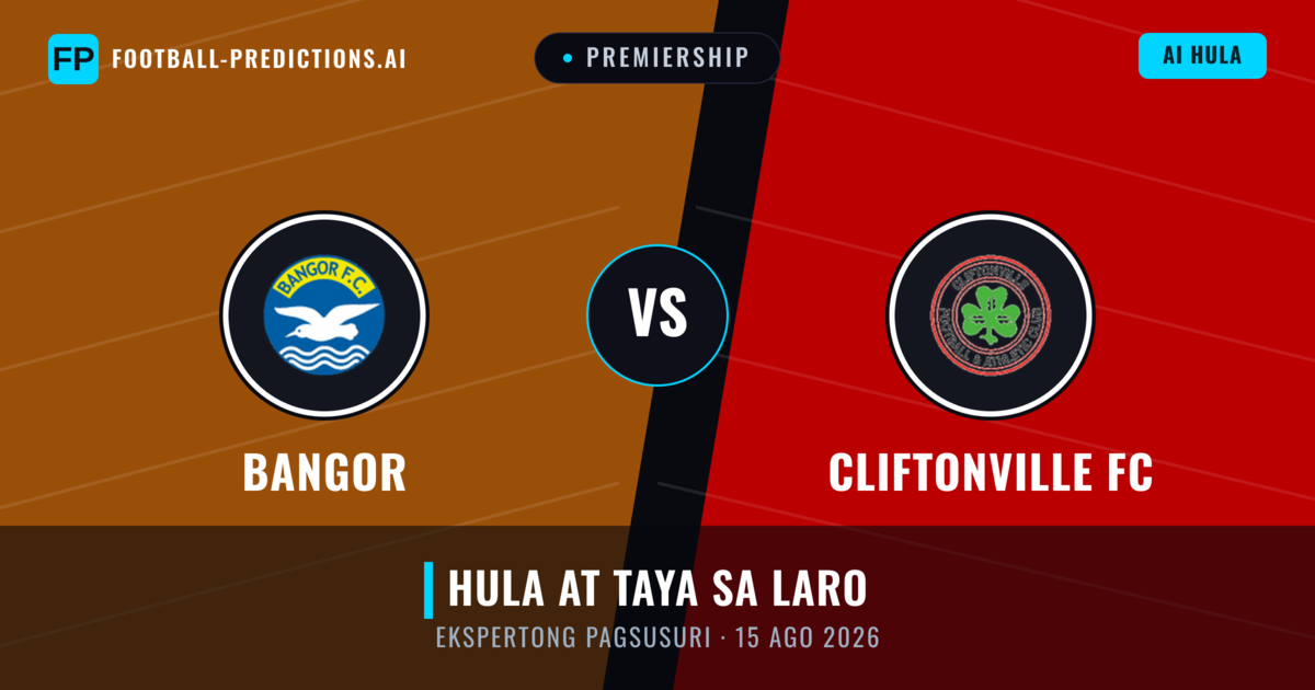 Bangor vs Cliftonville FC — hula at preview ng laban