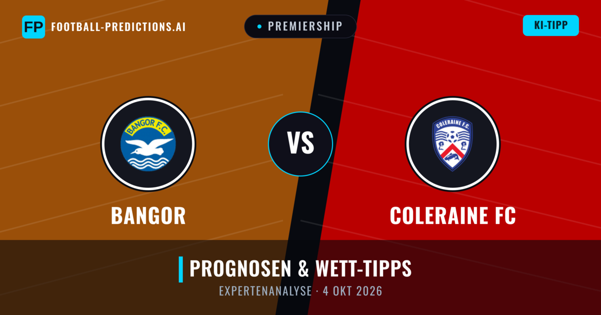 Bangor vs Coleraine FC — Prognose und Spielvorschau