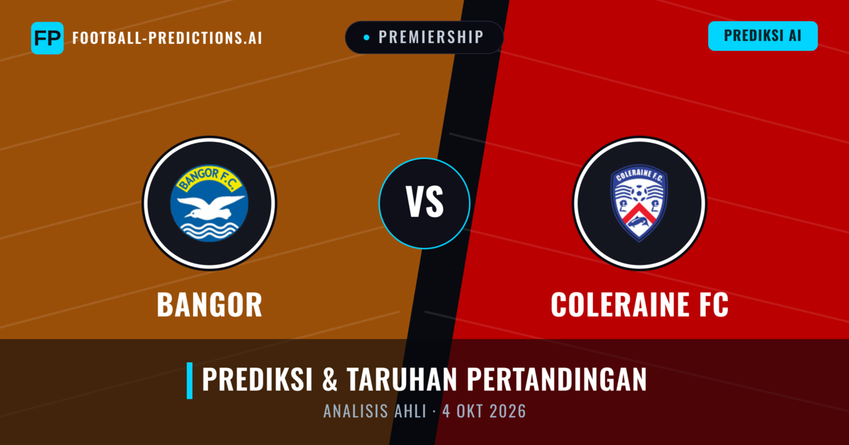 Bangor vs Coleraine FC — prediksi dan pratinjau pertandingan