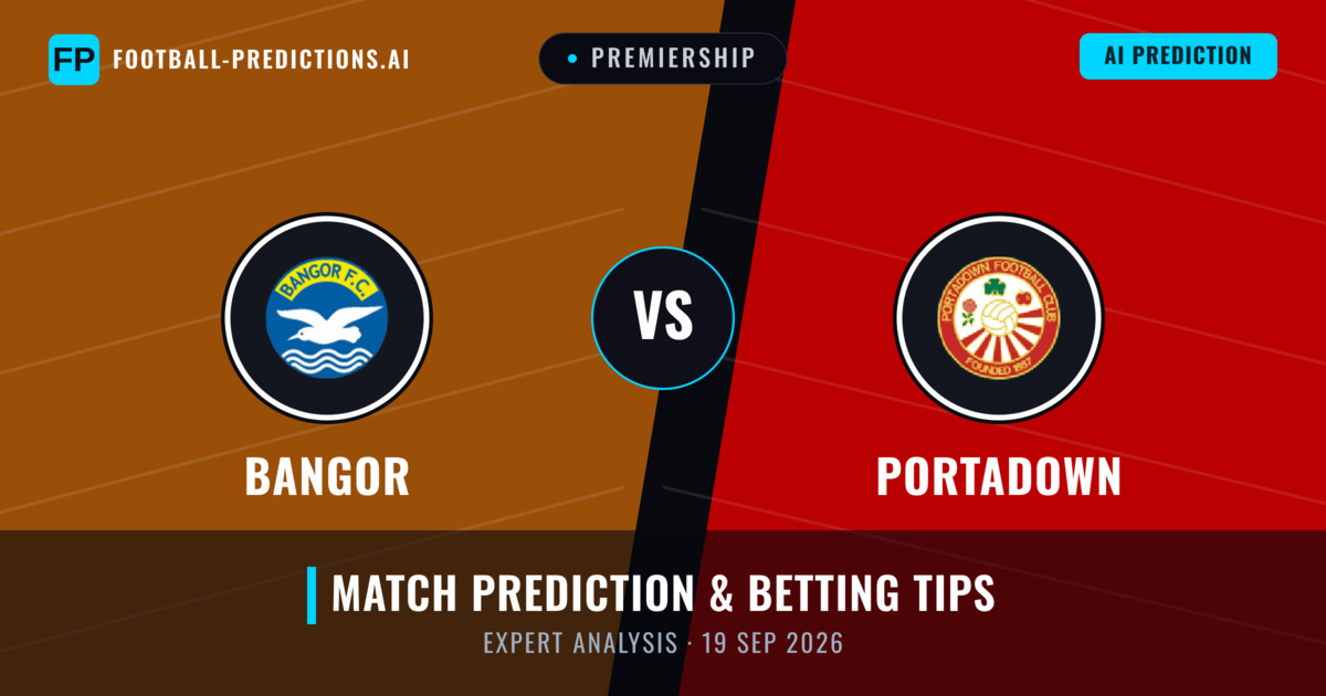 Bangor vs Portadown — match prediction & preview
