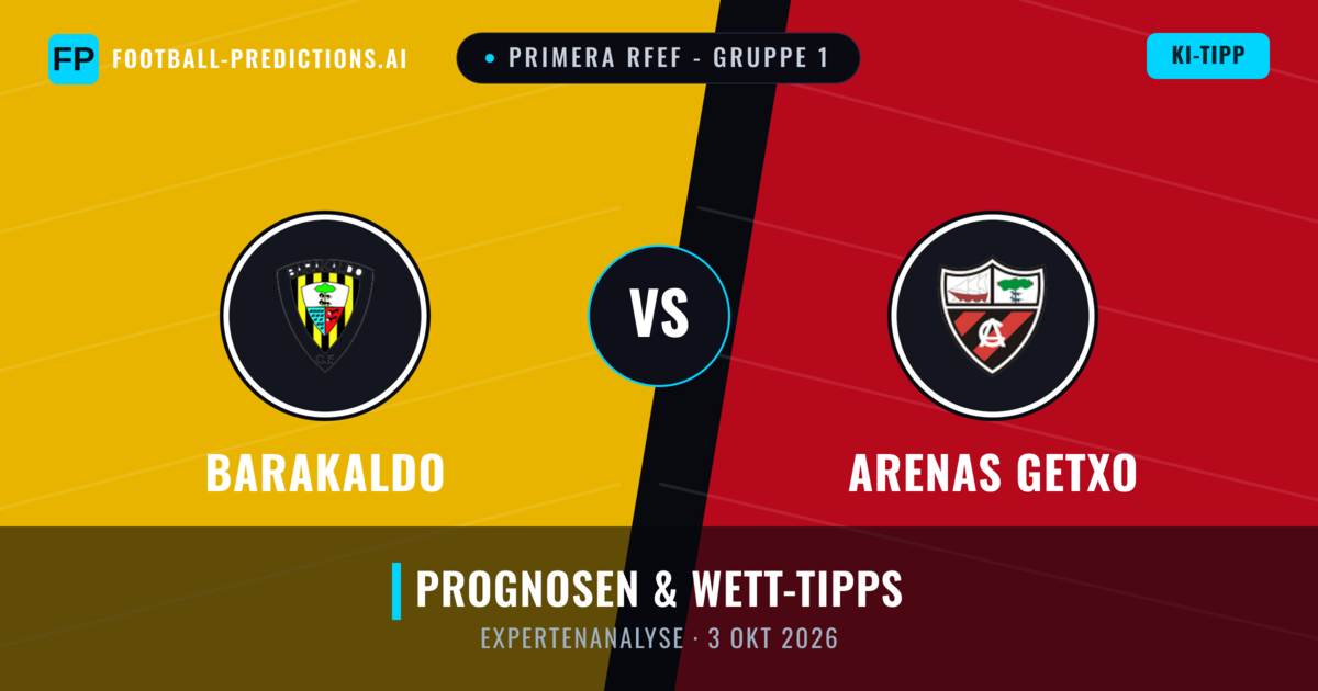 Barakaldo vs Arenas Getxo — Prognose und Spielvorschau