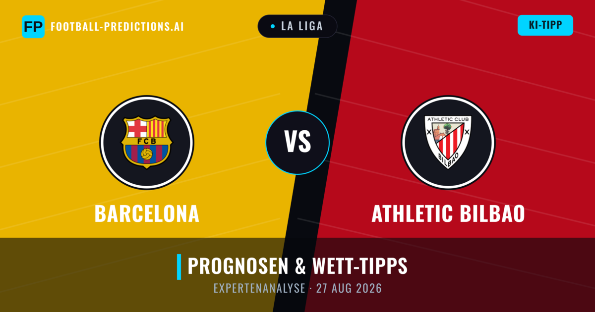 Barcelona vs Athletic Bilbao — Prognose und Spielvorschau