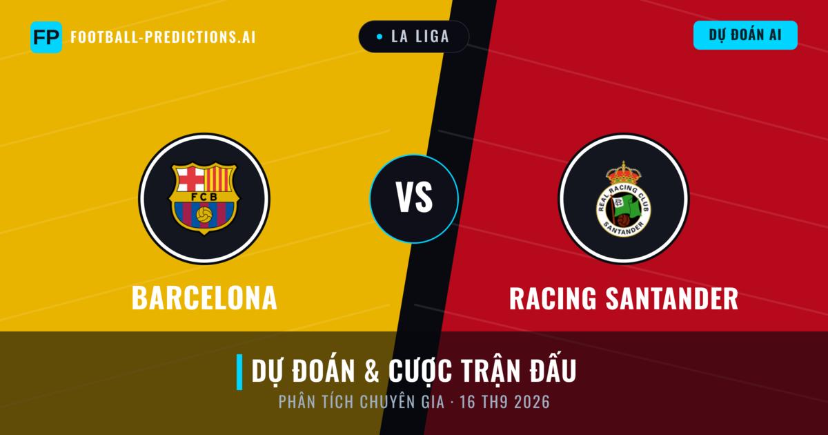 Barcelona vs Racing Santander — dự đoán và xem trước trận đấu