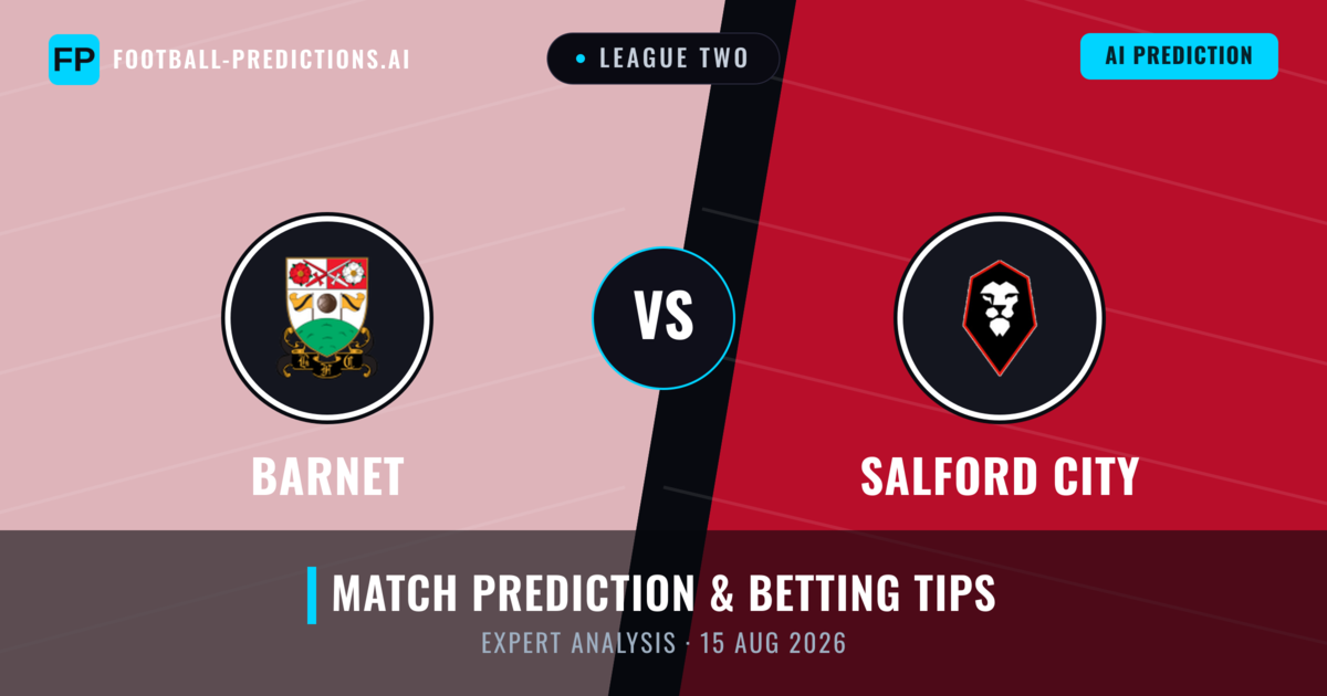 Barnet vs Salford City — match prediction & preview