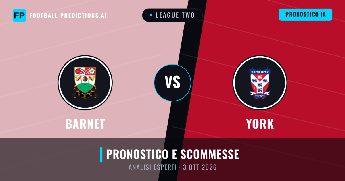 Barnet vs York — pronostico e anteprima del match