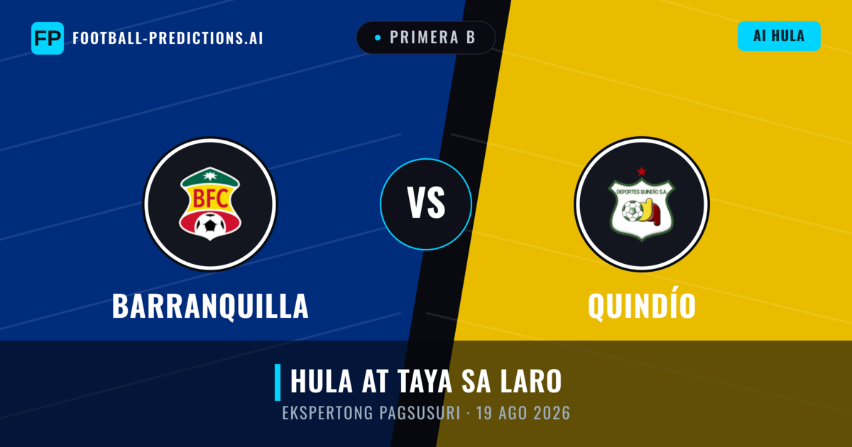 Barranquilla vs Quindío — hula at preview ng laban