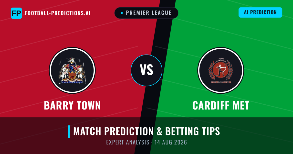 Barry Town vs Cardiff MET — match prediction & preview
