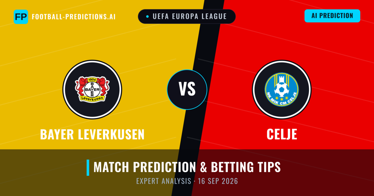 Bayer Leverkusen vs Celje — match prediction & preview
