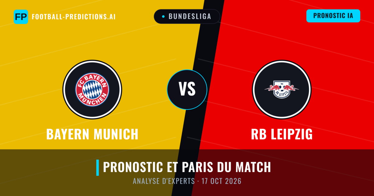 Bayern Munich vs RB Leipzig — pronostic et avant-match