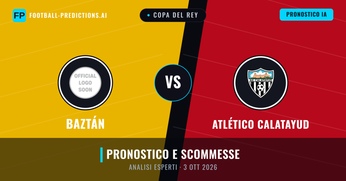 Baztán vs Atlético Calatayud — pronostico e anteprima del match