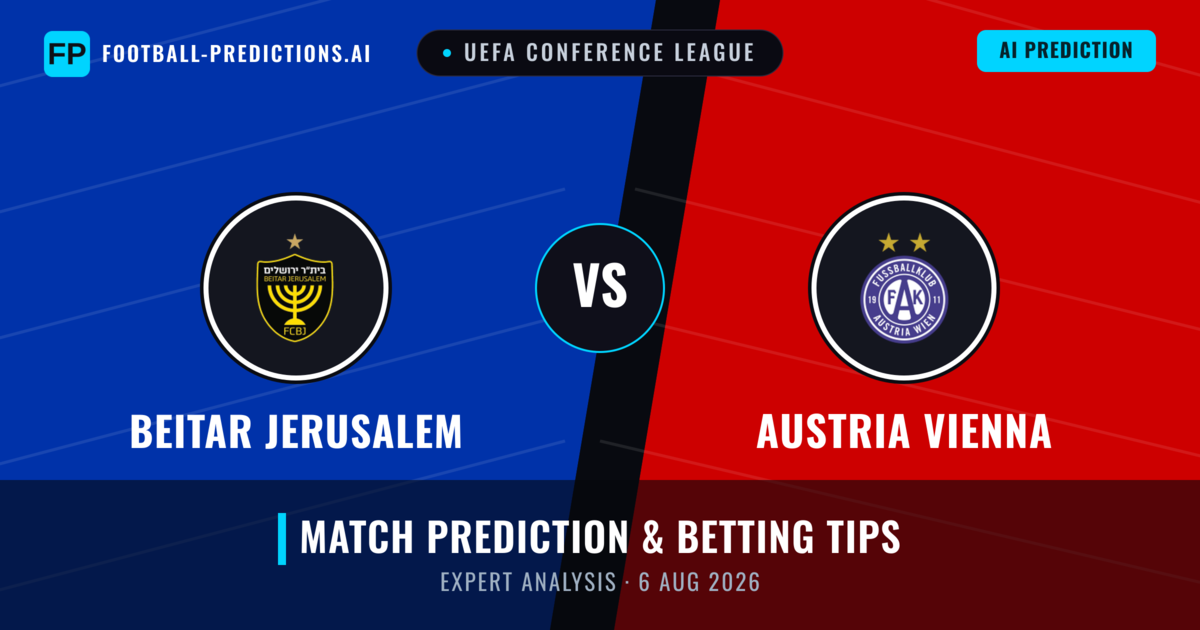 Beitar Jerusalem vs Austria Vienna — match prediction & preview