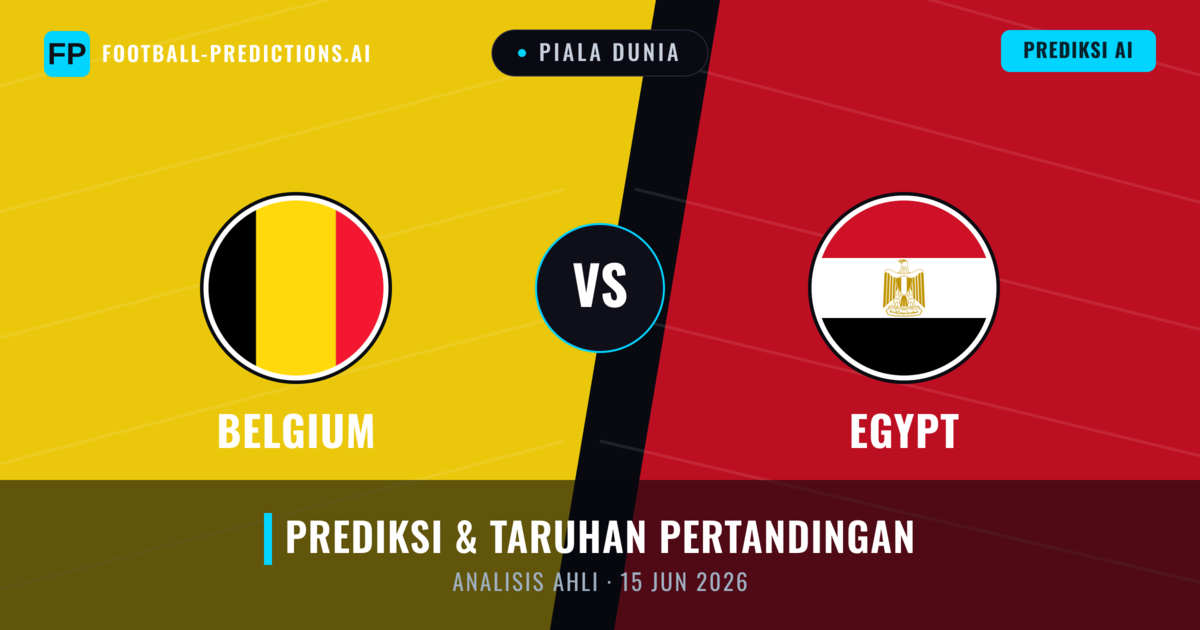 Belgia vs Egypt — prediksi dan pratinjau pertandingan