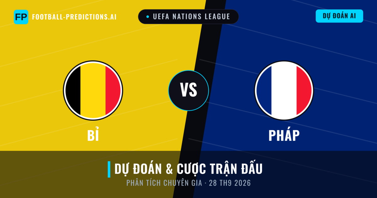 Bỉ vs Pháp — dự đoán và xem trước trận đấu