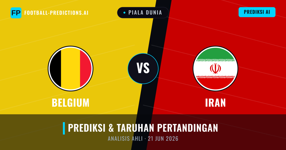 Belgia vs Iran — prediksi dan pratinjau pertandingan