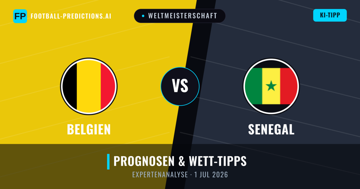 Belgien vs Senegal — Prognose und Spielvorschau
