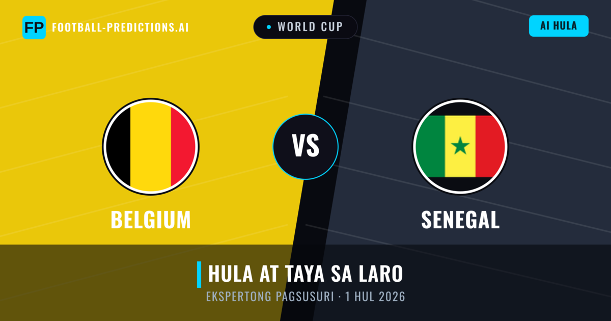 Belgium vs Senegal — hula at preview ng laban