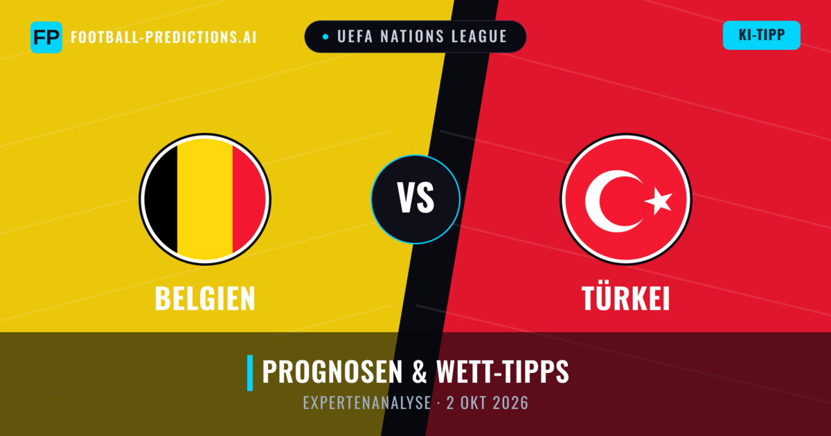 Belgien vs Türkei — Prognose und Spielvorschau