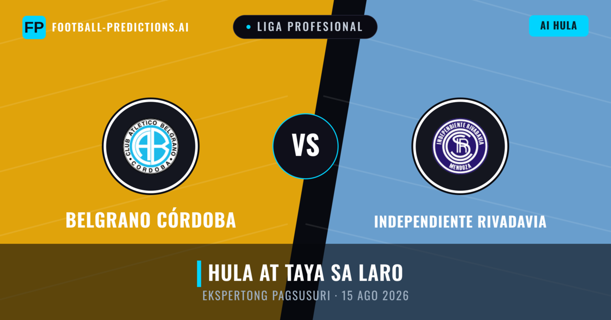 Belgrano Córdoba vs Independiente Rivadavia — hula at preview ng laban