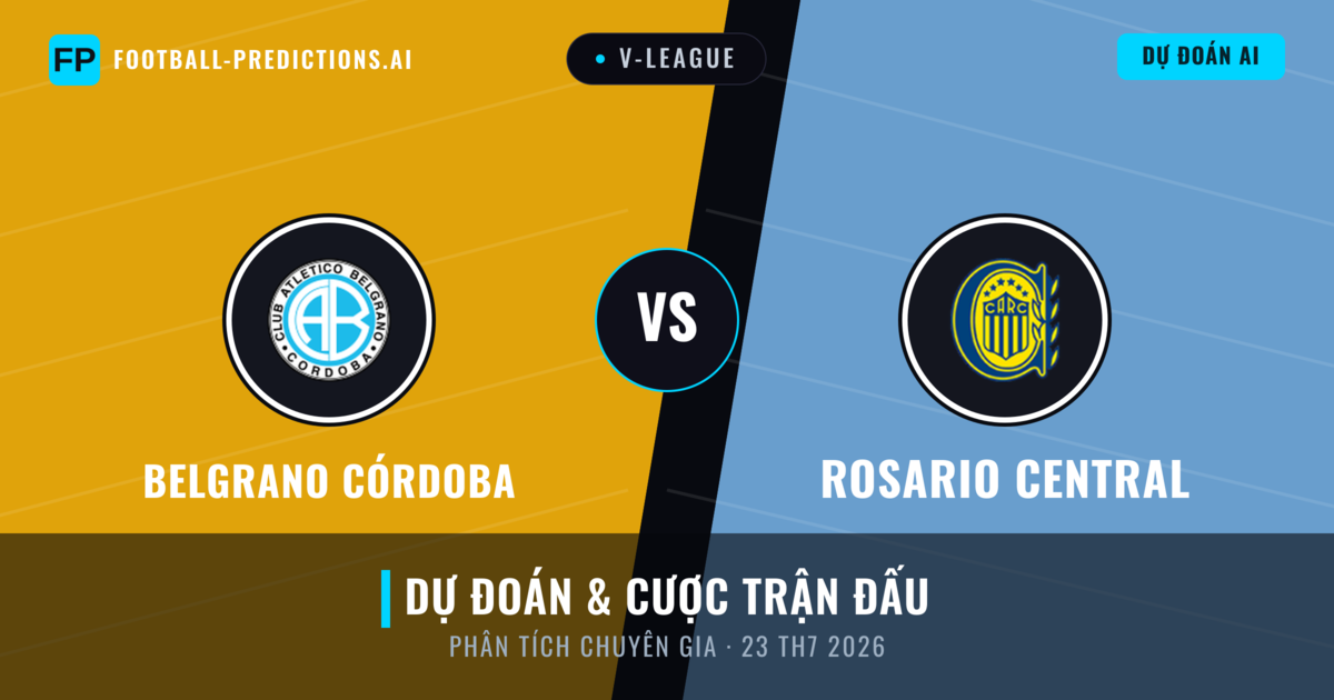 Belgrano Córdoba vs Rosario Central — dự đoán và xem trước trận đấu
