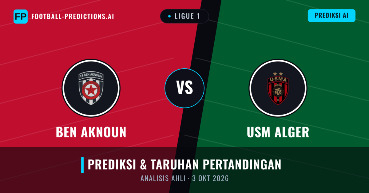 Ben Aknoun vs USM Alger — prediksi dan pratinjau pertandingan