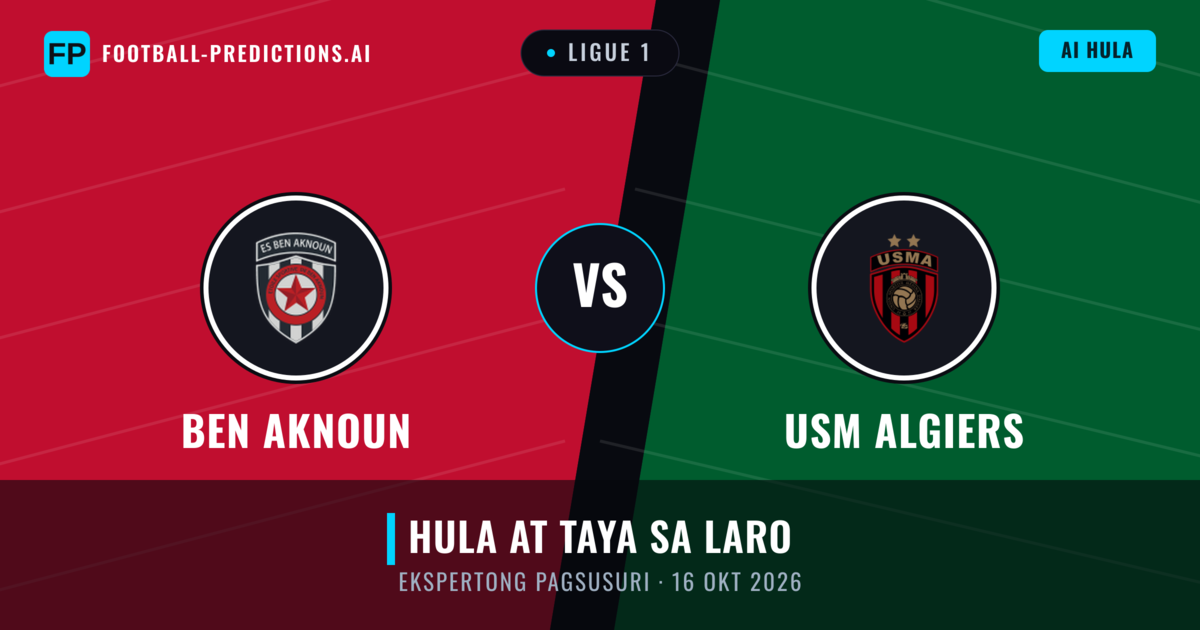 Ben Aknoun vs USM Algiers — hula at preview ng laban