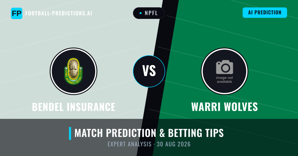 Bendel Insurance vs Warri Wolves — match prediction & preview