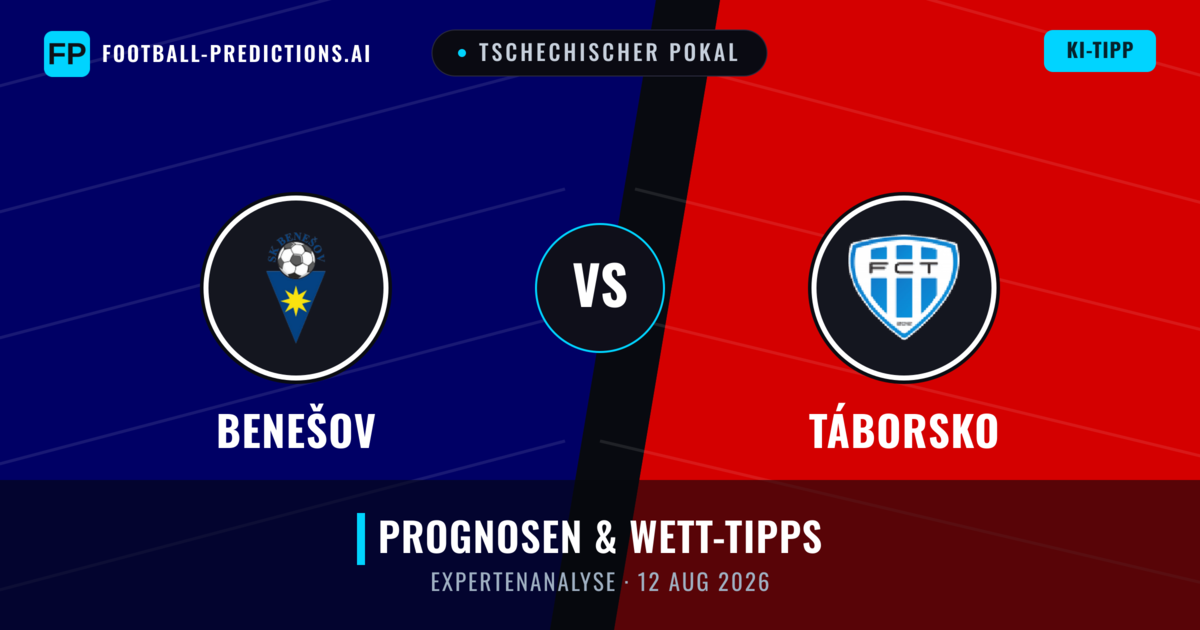 Benešov vs Táborsko — Prognose und Spielvorschau