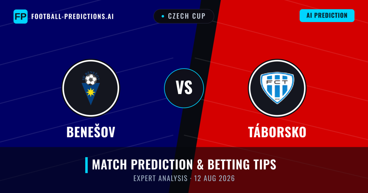 Benešov vs Táborsko — match prediction & preview