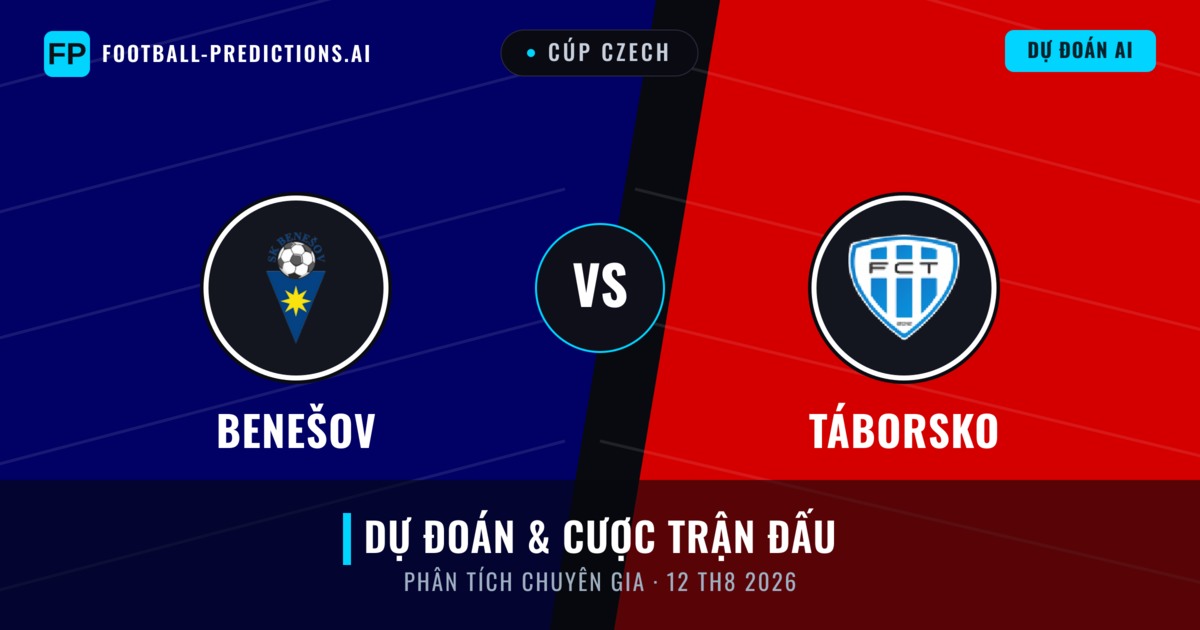 Benešov vs Táborsko — dự đoán và xem trước trận đấu
