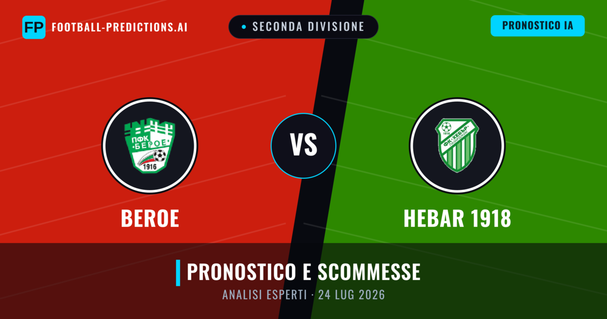 Beroe vs Hebar 1918 — pronostico e anteprima del match