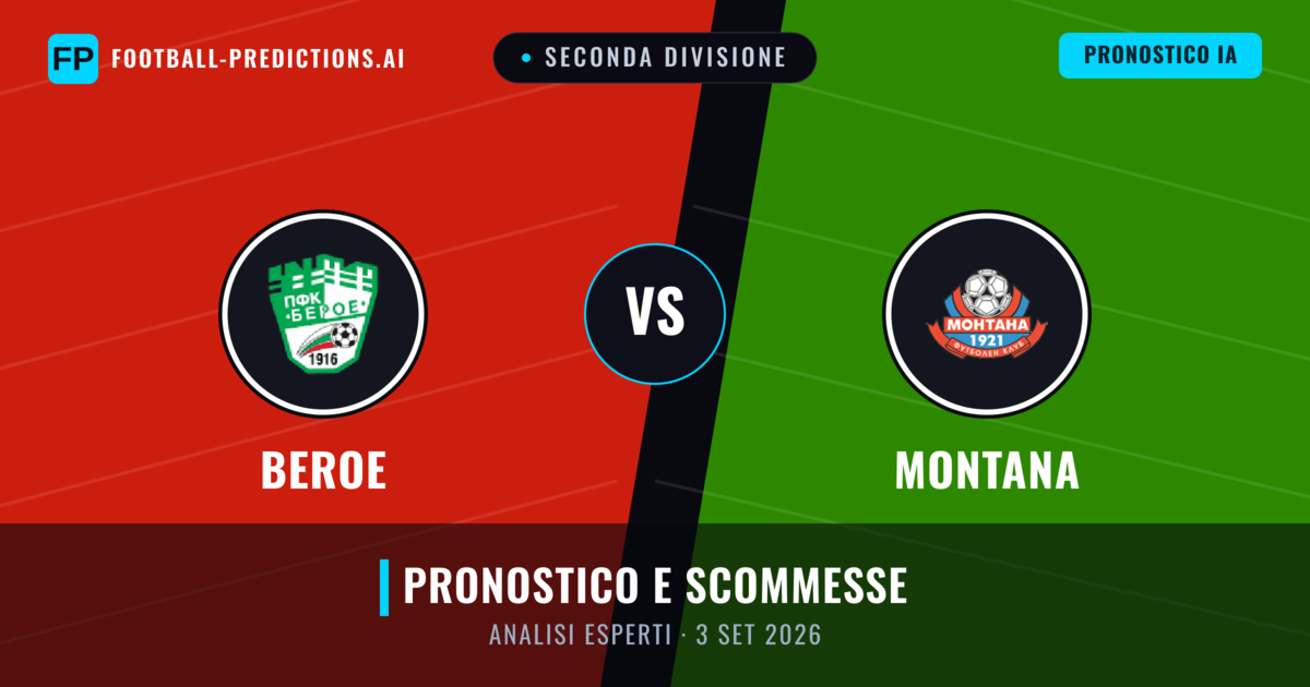 Beroe vs Montana — pronostico e anteprima del match