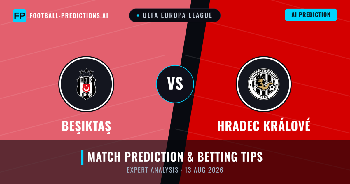 Beşiktaş vs Hradec Králové — match prediction & preview