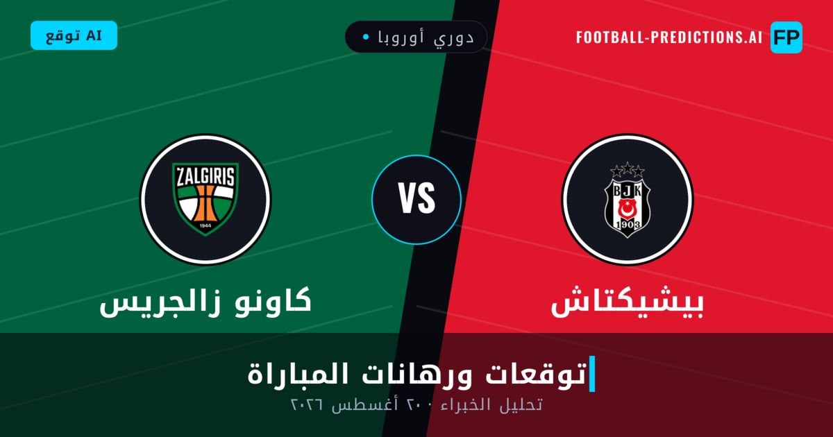 بيشيكتاش ضد كاونو زالجريس — توقعات ومعاينة المباراة