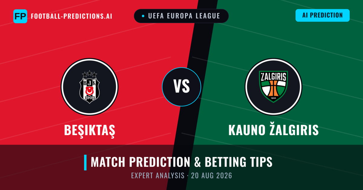 Beşiktaş vs Kauno Žalgiris — match prediction & preview