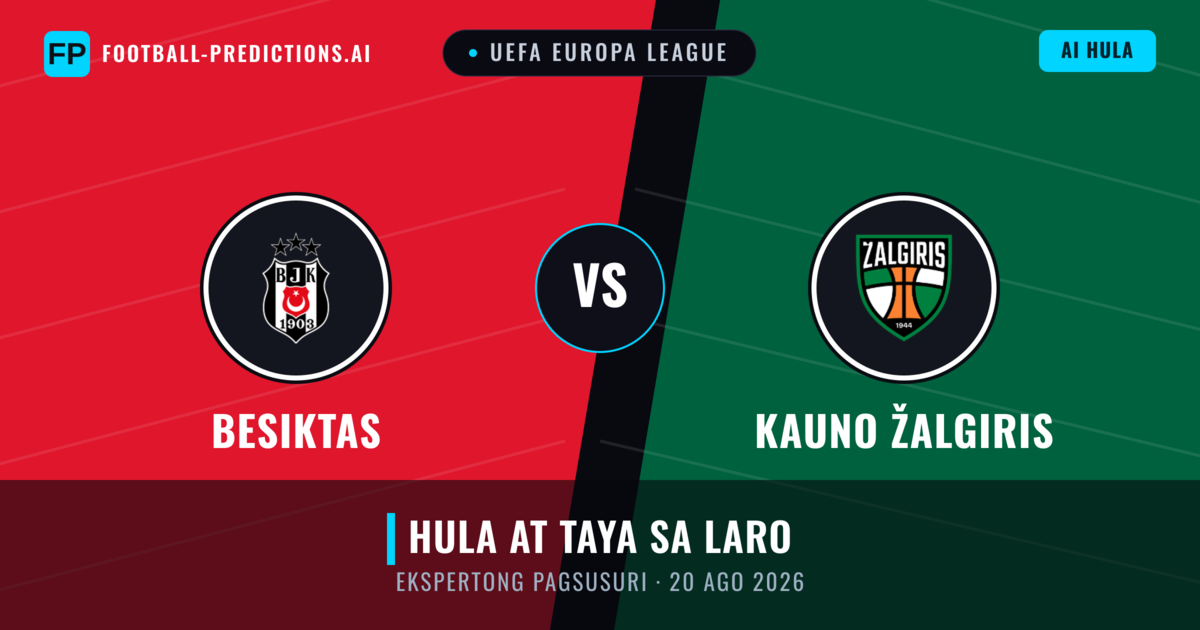 Besiktas vs Kauno Žalgiris — hula at preview ng laban