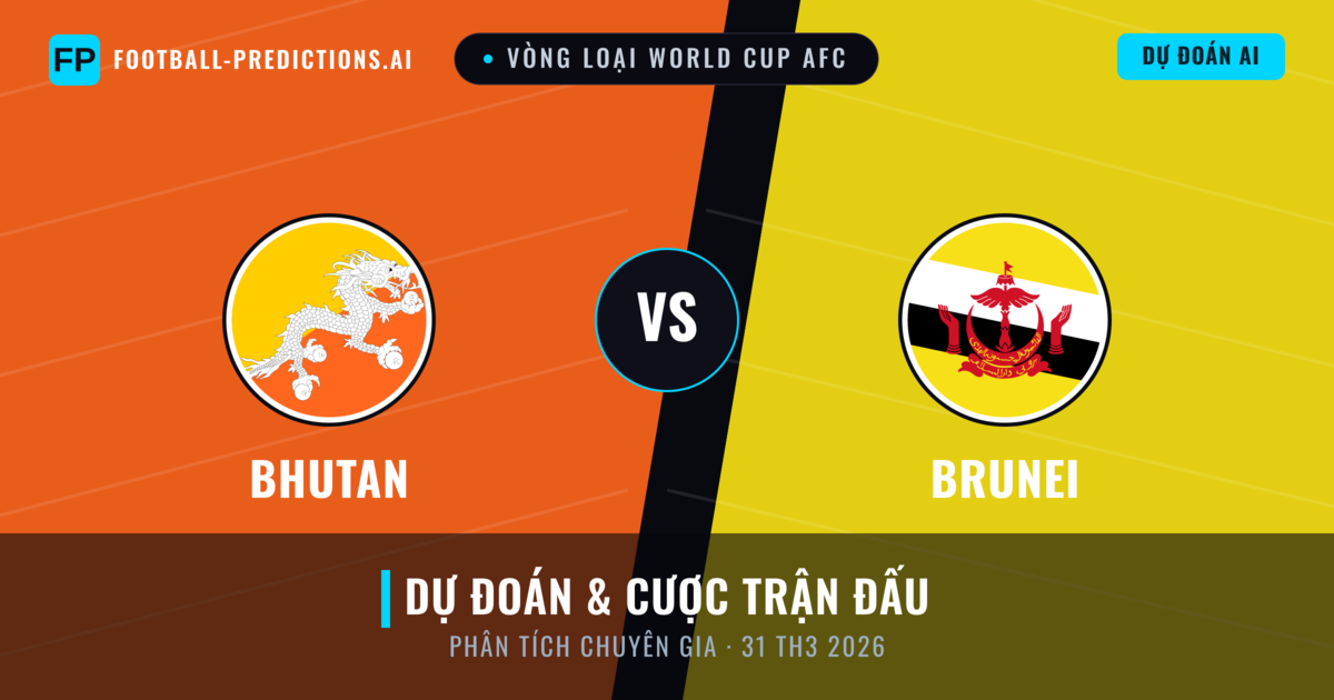 Bhutan vs Brunei — dự đoán và xem trước trận đấu