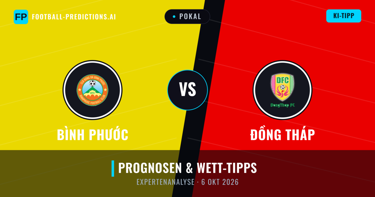 Bình Phước vs Đồng Tháp — Prognose und Spielvorschau