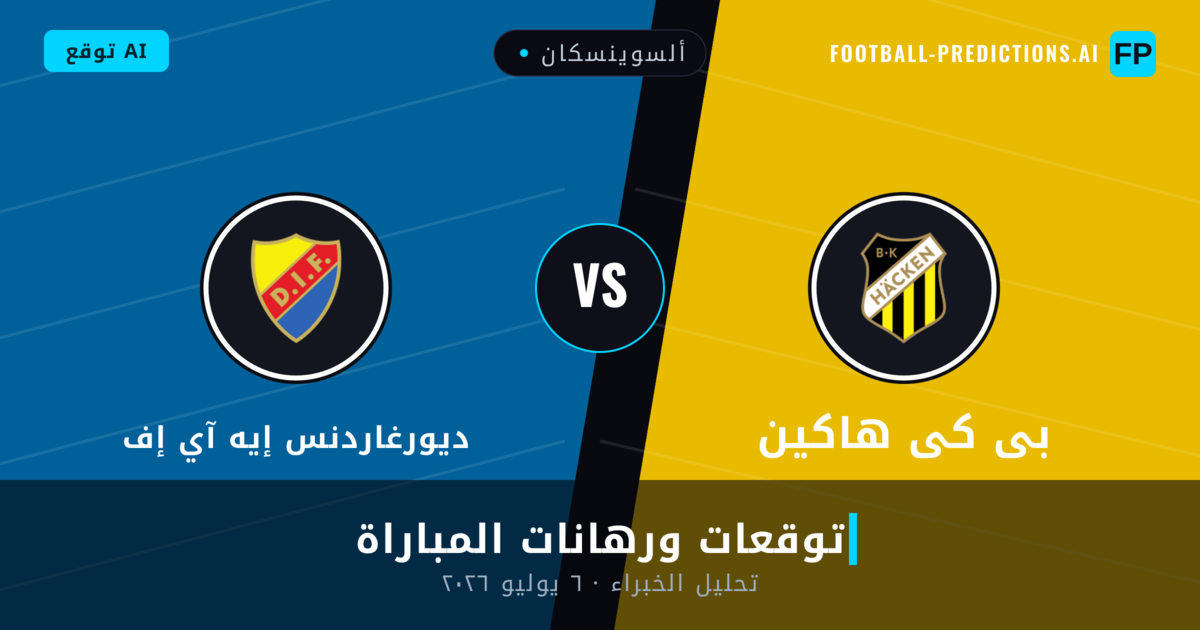 بى كى هاكين ضد ديورغاردنس إيه آي إف — توقعات ومعاينة المباراة