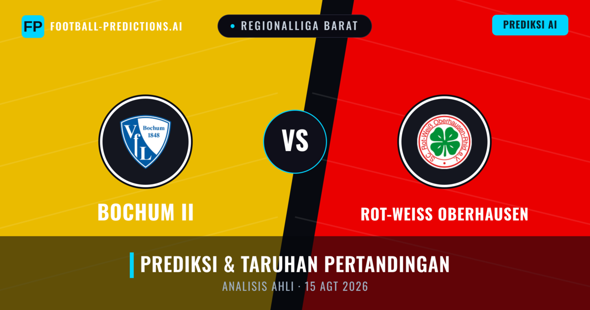 VfL Bochum II vs Rot-weiss Oberhausen — prediksi dan pratinjau pertandingan