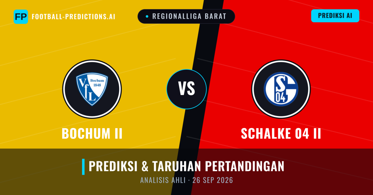 VfL Bochum II vs Schalke 04 II — prediksi dan pratinjau pertandingan