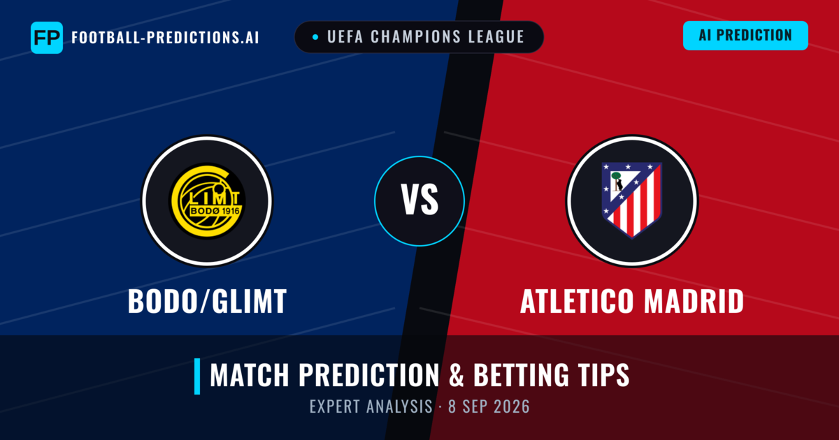 Bodo/Glimt vs Atletico Madrid — match prediction & preview