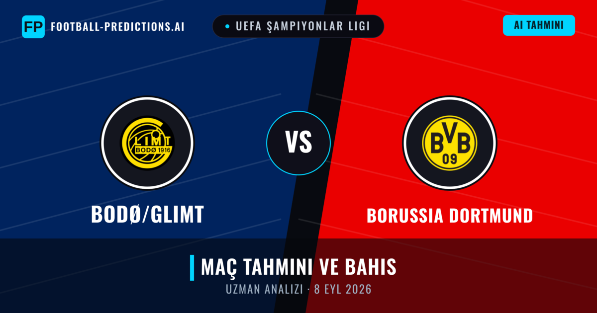Bodø/Glimt - Borussia Dortmund — maç tahmini ve önizleme