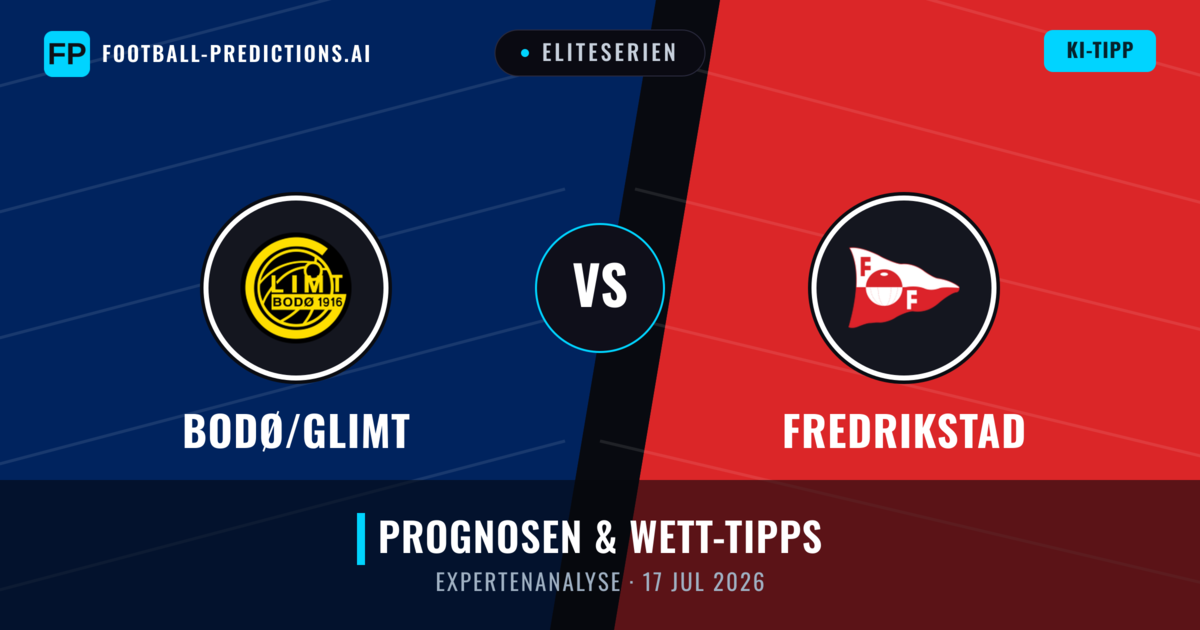 Bodø/Glimt vs Fredrikstad — Prognose und Spielvorschau