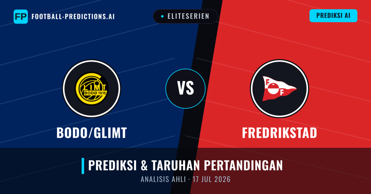 Bodø/Glimt vs Fredrikstad — prediksi dan pratinjau pertandingan