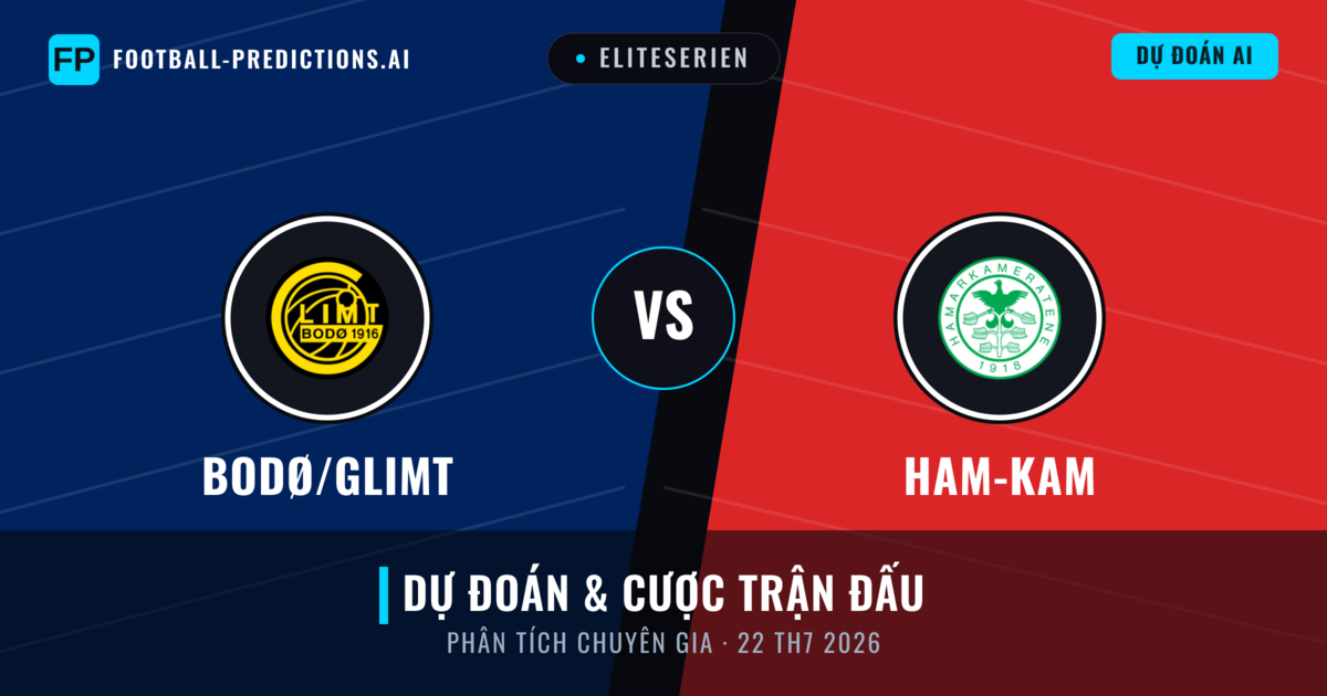 Bodø/Glimt vs Ham-Kam — dự đoán và xem trước trận đấu