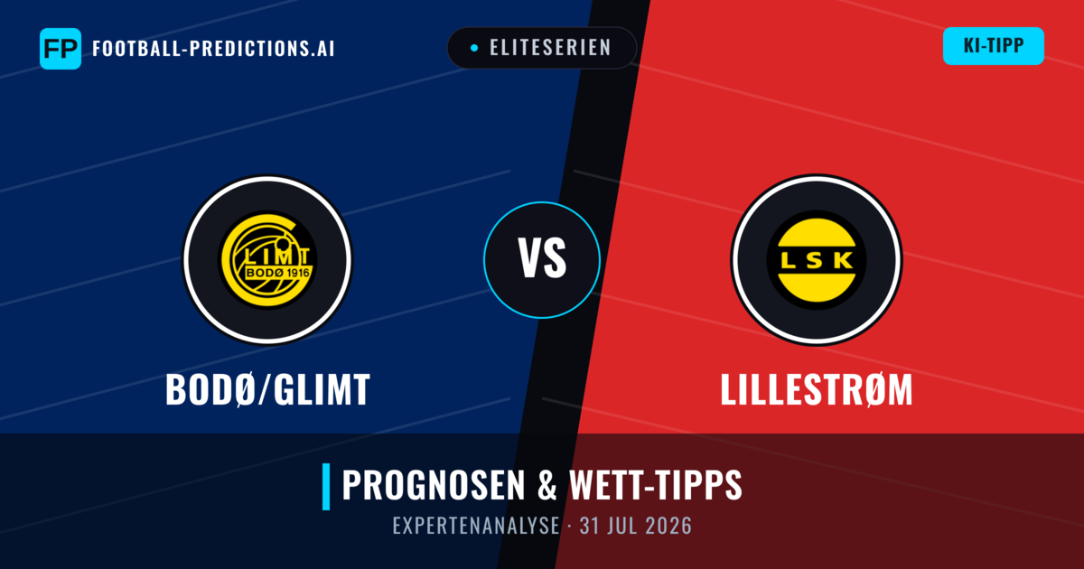 Bodø/Glimt vs Lillestrøm — Prognose und Spielvorschau