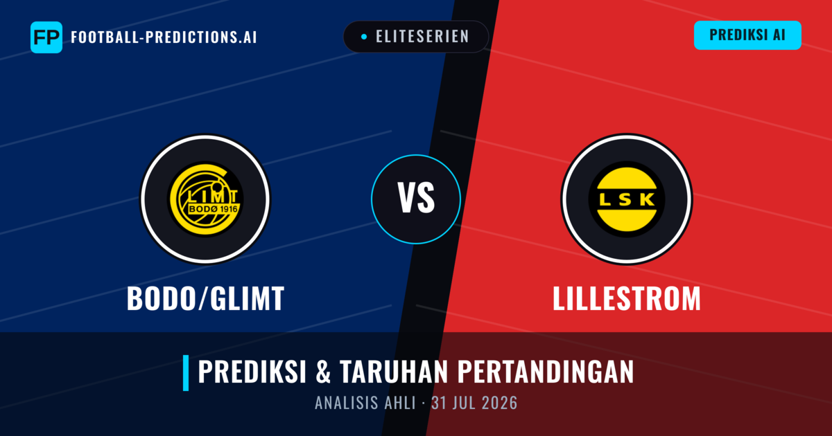 Bodø/Glimt vs Lillestrøm — prediksi dan pratinjau pertandingan