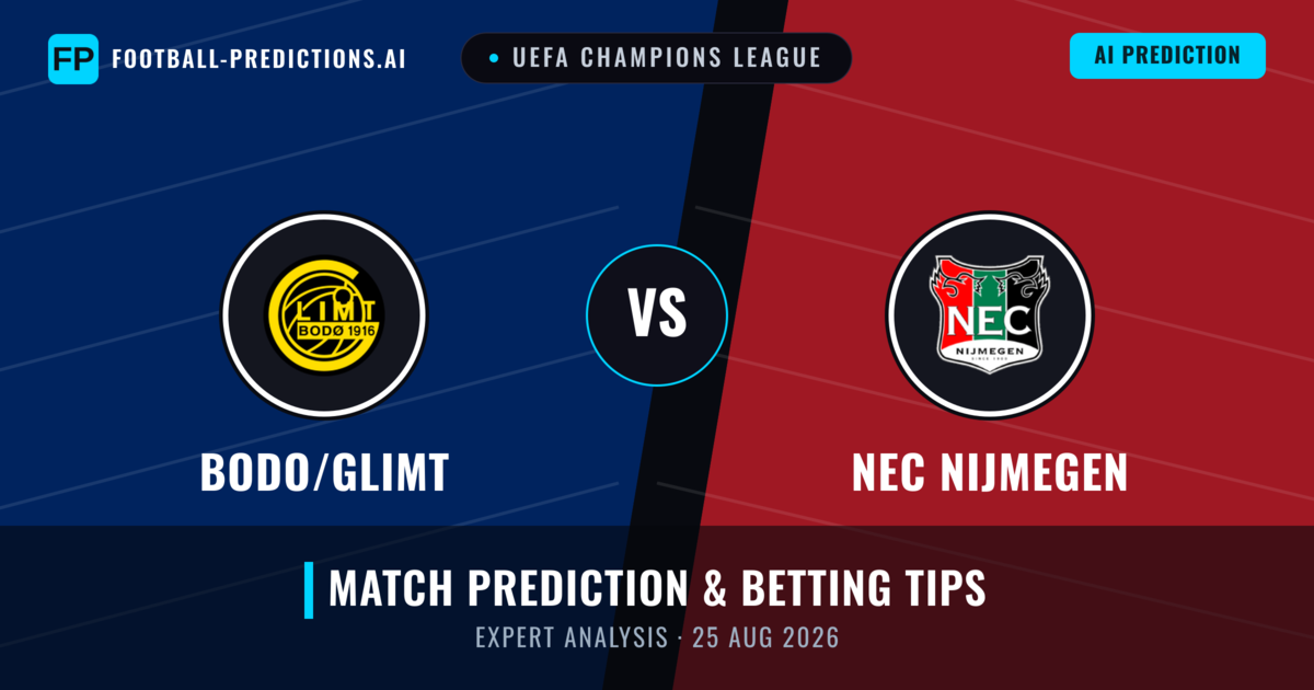 Bodo/Glimt vs NEC Nijmegen — match prediction & preview