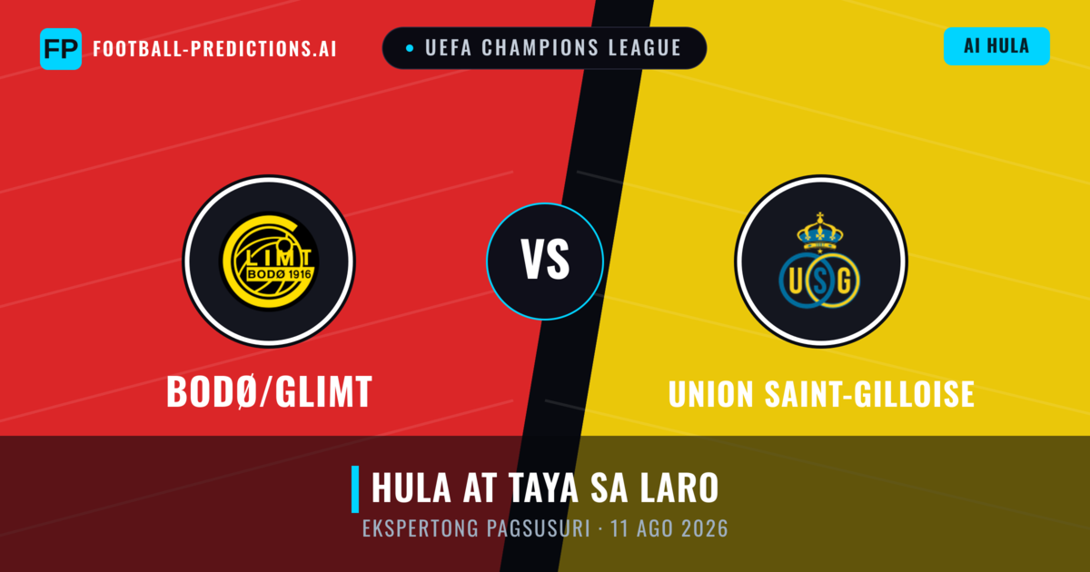 Bodø/Glimt vs Union Saint-Gilloise — hula at preview ng laban